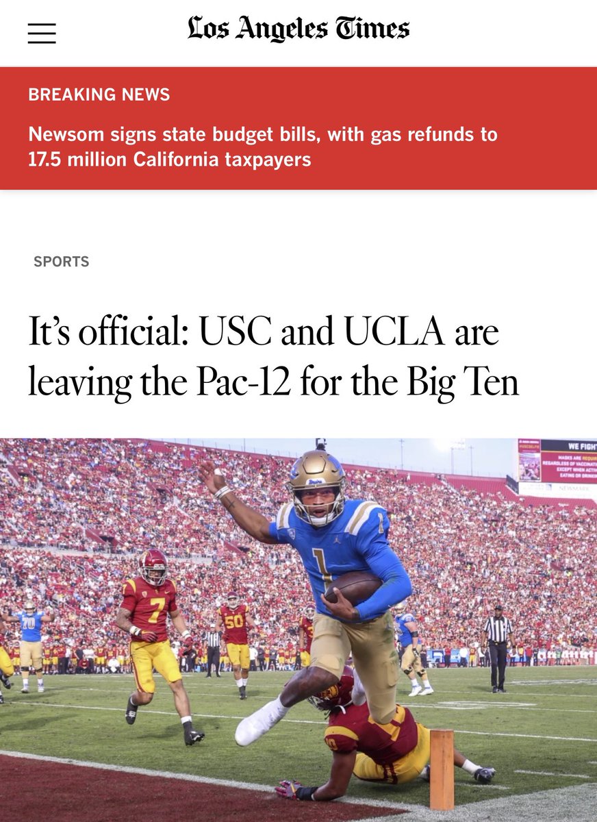 RIP Pac-12 Conference