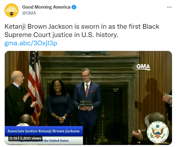 WilkowMajority's tweet photo. .@GMA took this tweet down..... https://t.co/RlNBAF9WMo