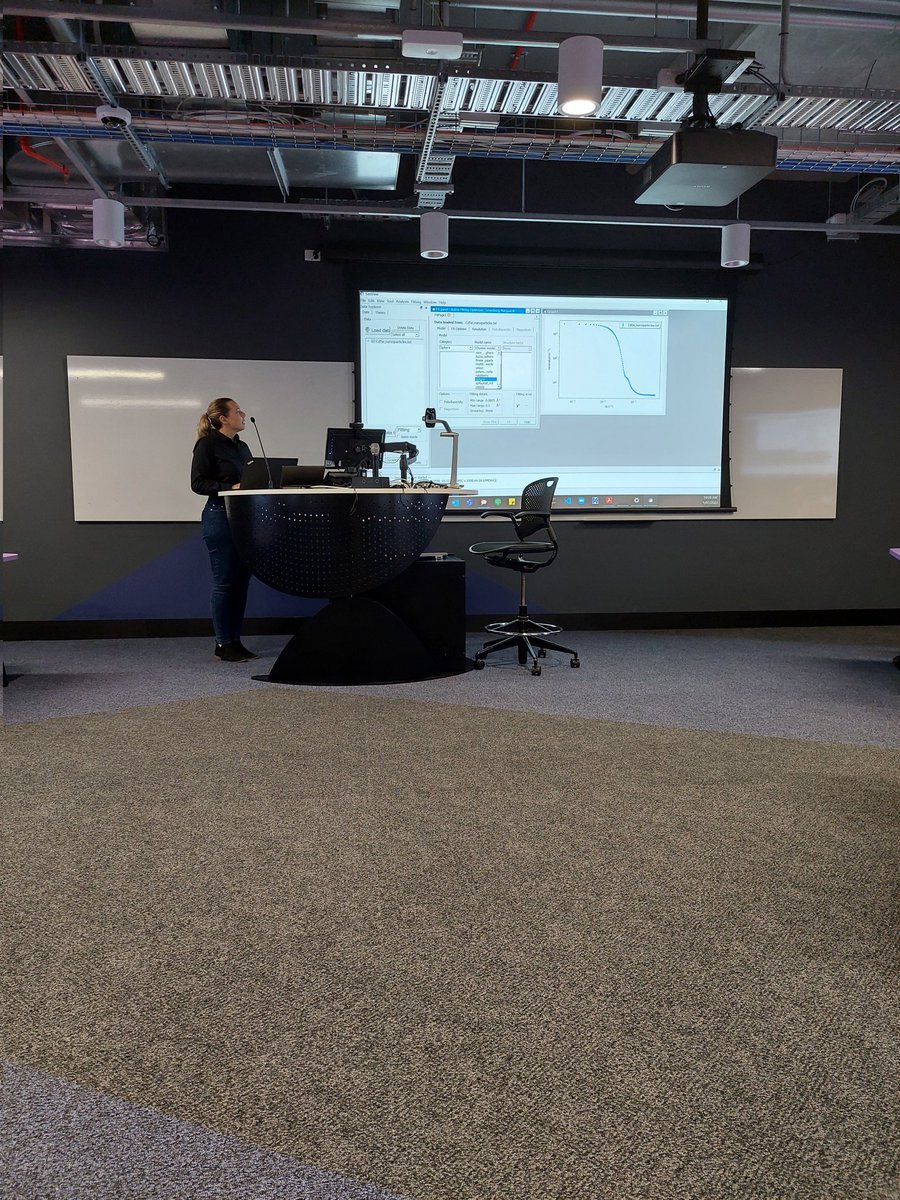 Andrew J. Clulow (@andrewclulow) on Twitter photo Now it's on to shape/form factor modelling of #SAS data on day 2 of the #IACIS2022 advanced characterisation workshop
<a href="/_SuSiSe_/">Dr Susi Seibt</a> from <a href="/ANSTO/">ANSTO</a> <a href="/ausynchrotron/">Australian Synchrotron</a> walking us through her beautiful nanoparticle data in #SASView Now it's on to shape/form factor modelling of #SAS data on day 2 of the #IACIS2022 advanced characterisation workshop
<a href="/_SuSiSe_/">Dr Susi Seibt</a> from <a href="/ANSTO/">ANSTO</a> <a href="/ausynchrotron/">Australian Synchrotron</a> walking us through her beautiful nanoparticle data in #SASView