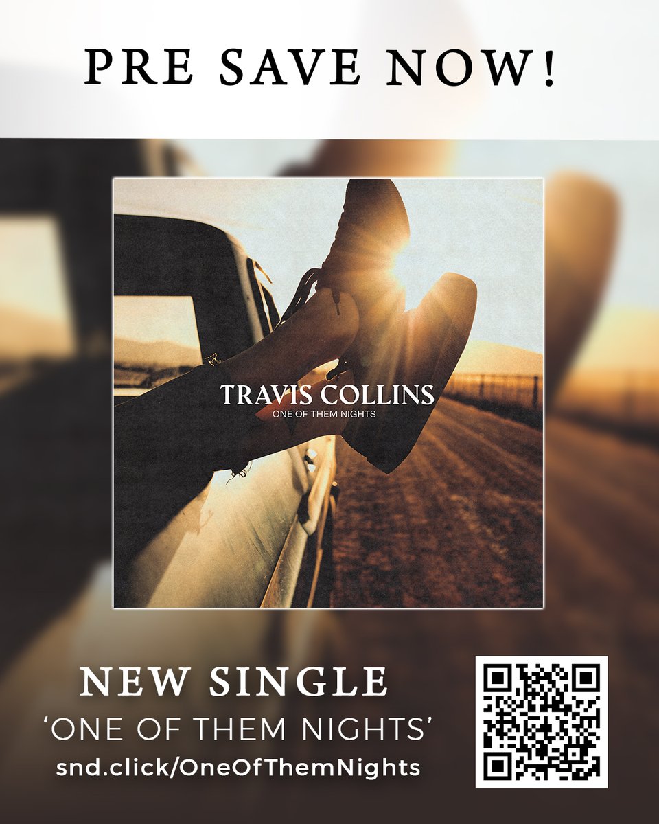 NEW MUSIC!! 'One Of Them Nights' - July 15.
Pre-Save / Pre-Add / Pre-Purchase now at snd.click/OneOfThemNights