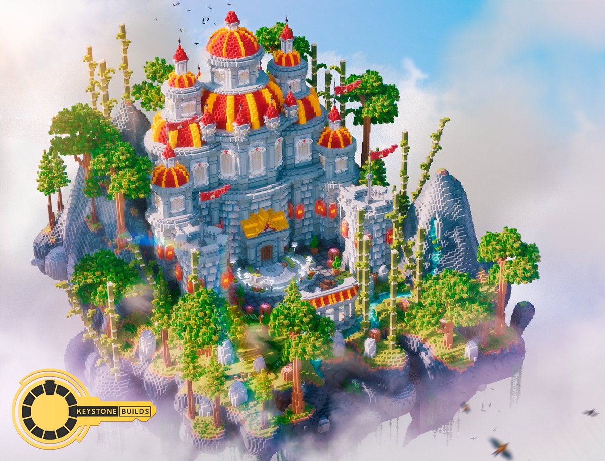 Take a look at this astonishing Spawn we've completed for an upcoming brand new network! What could it be about? 👑

🏗️ Built by <a href="/FrostburnMC/">𝕲𝖊𝖗𝖆𝖗𝖉</a> <a href="/BedwarsParty/">BedwarsParty</a> 
🖼️ Rendered by <a href="/LucLucx_/">Lucx</a> 

#Minecraft #minecraft建築コミュ #Minecraftbuilds