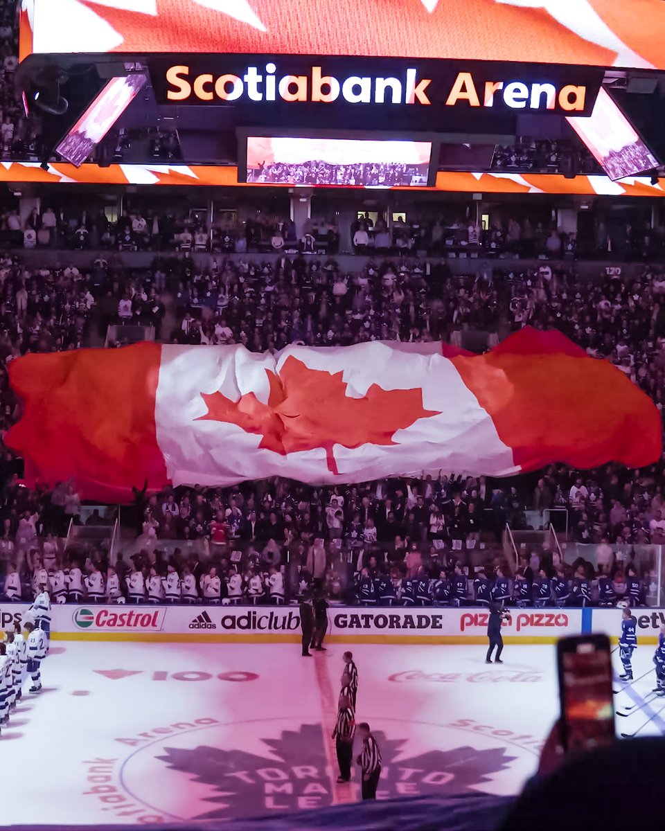 MapleLeafs's tweet photo. The Toronto Maple Leafs celebrate Canada Day today, and all the incredibly diverse people that make up our great country and community. As Canadians, our goal should always be to include, embrace, and uplift one another. Happy Canada Day #LeafsForever https://t.co/y9OqnICb6Z