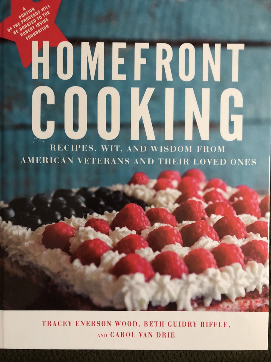 Our book, “Homefront Cooking” All author proceeds go to Veterans & 1st responders. Recipes from Vets & loved ones with touching stories. Makes a great gift! In all bookstores! simonandschuster.com/search/books/_… #Military #militarylife #Veterans #Veteran