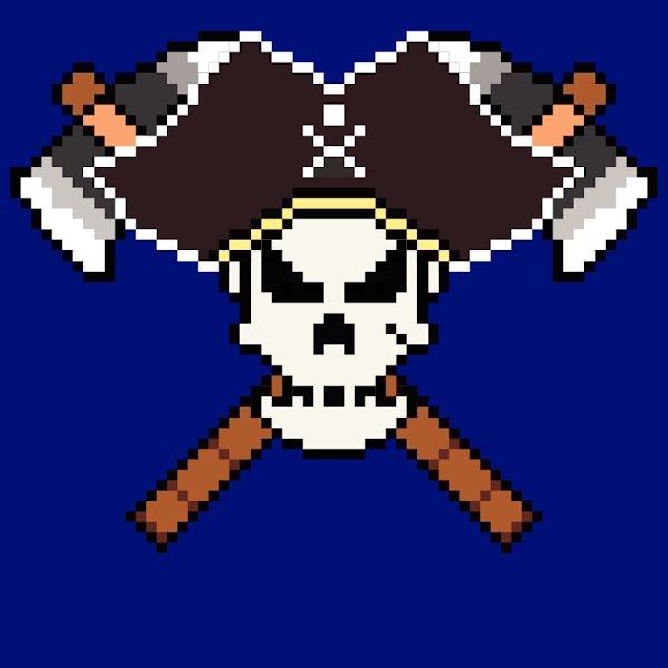 The Skulls Flag Crew Collection #220
opensea.io/assets/matic/0…
Richard Worley Axes blue, pirate hat
follow us, it's free⏩
 like it, it's fast❤
 retweet, it's easy🔃
#NFT #NFTCommunity #NFTs #nftproject #NFTCollector