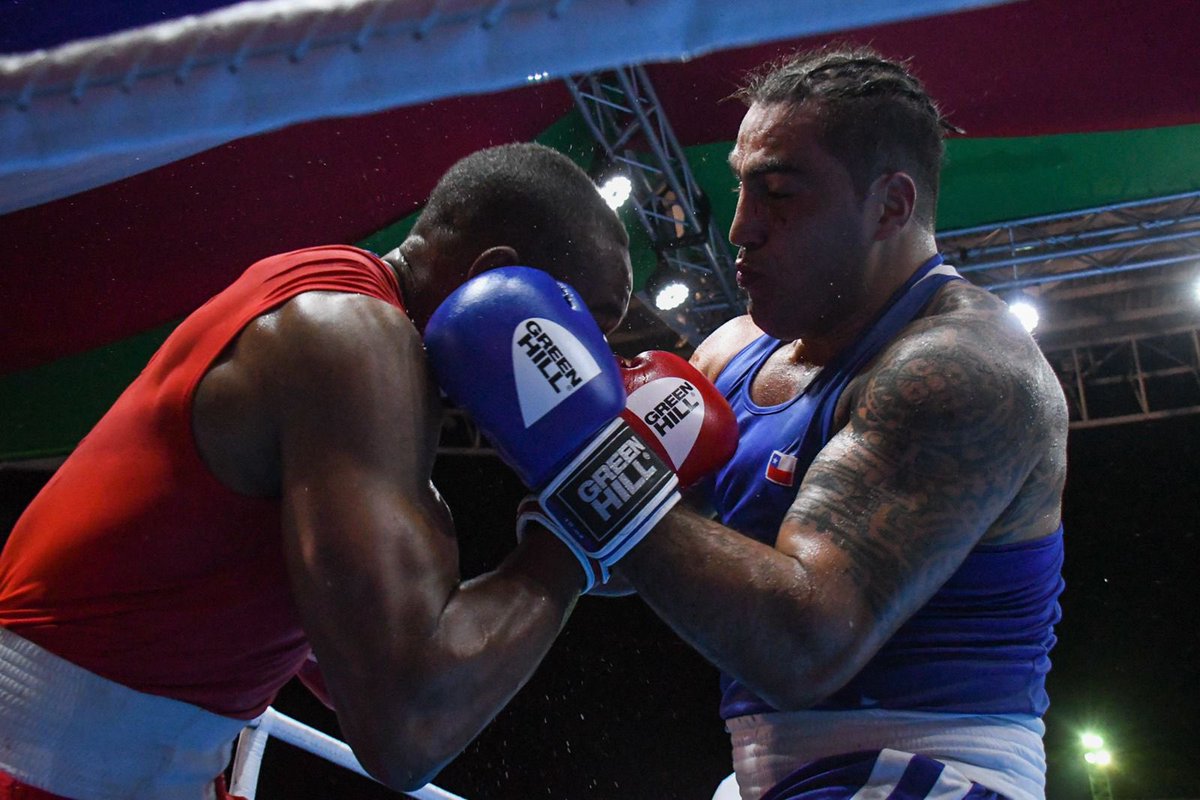 TeamChile_COCH's tweet photo. ¡PRIMERA MEDALLA EN BOXEO! 💪💪

Miguel “El Ogro Véliz” 🇨🇱 se quedó con el segundo lugar 🥈 en la Categoría +91 Kilos 👏👏👏.

#VamosTeamChile 🇨🇱 https://t.co/ky7lnAi9o8