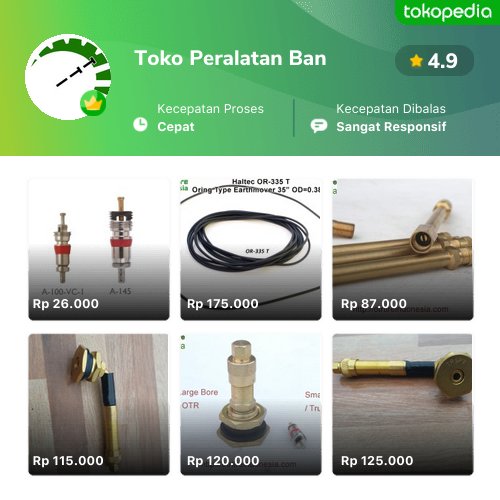Semakin mudah belanja produk Toko Peralatan Ban di Tokopedia. Cek aja, pasti ada yang kamu suka
tokopedia.link/toolban