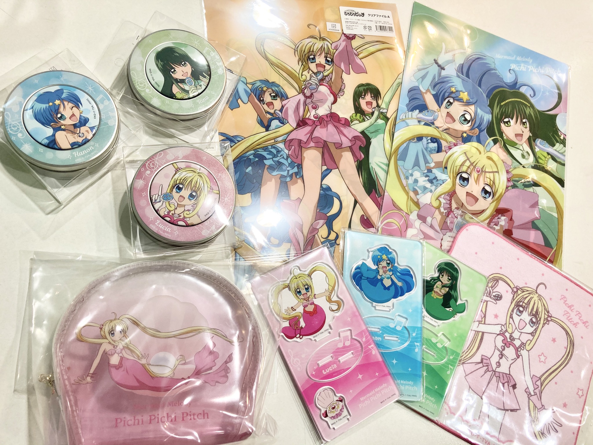 マーメイドメロディー ぴちぴちピッチ アクリルキーホルダー ツリービレッジ マーメイドメロディー ぴちぴちピッチ アクリルキーホルダー