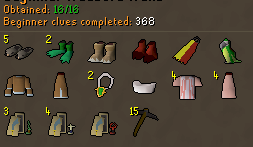 KosenRS's tweet photo. Decided since I've already got Bryo done I'd go ahead and finish both beginner bosses off. Currently 82 Obor down but nice to get this done and stop doing beginner clues (mole slippers kept the money decent) https://t.co/h5PbX3Ej8D