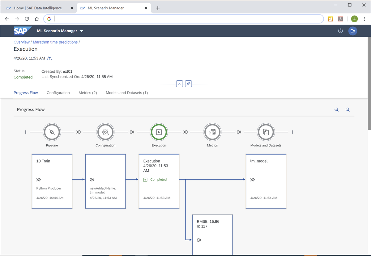 sapanalytix's tweet photo. Day 5 of #100DaysOfSAPAnalytics
"SAP Data Intelligence: Create your first ML Scenario"
Want to start with #SAPDataIntelligence? Have a good start with this blog by Andreas Forster and have also a look at the helpful discussions.  
#SAPDI #SAPAnalytics #ML
https://t.co/jMVju1EyMw https://t.co/wza34JdoY2