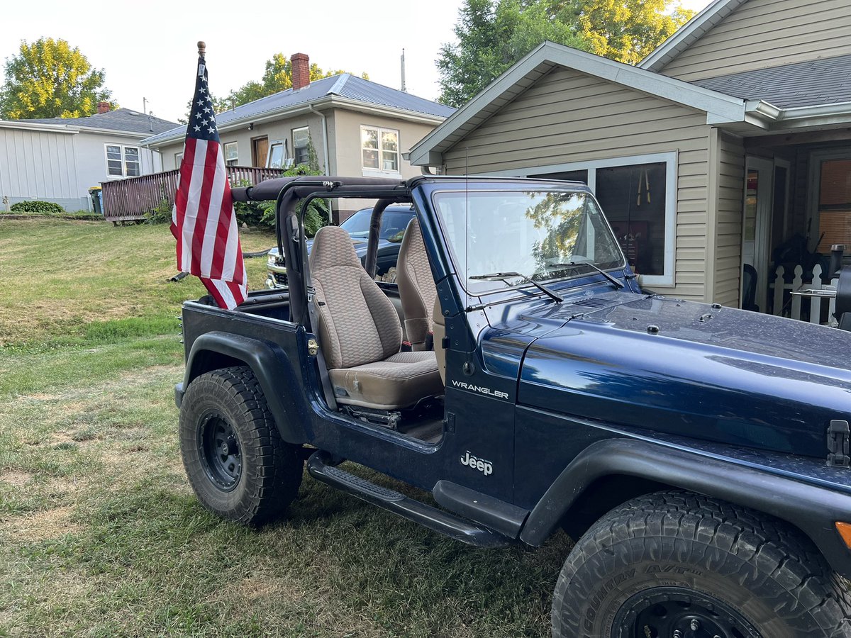 CreedMathan's tweet image. Jeep is ready for the 4th