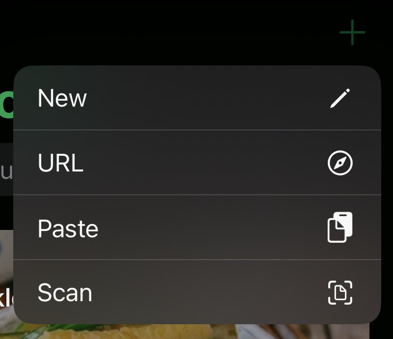 WillRBishop's tweet photo. Given I can’t use “From Clipboard” now for various technical reasons, which menu makes the most sense/reads the clearest to you? https://t.co/hsPkb8qYUr