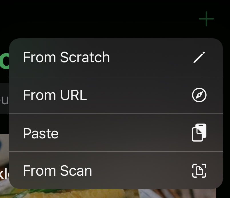 WillRBishop's tweet photo. Given I can’t use “From Clipboard” now for various technical reasons, which menu makes the most sense/reads the clearest to you? https://t.co/hsPkb8qYUr