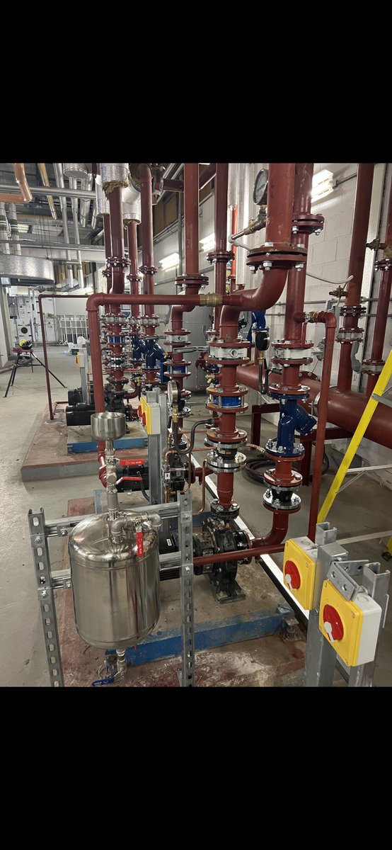 PeacewardS's tweet photo. #plantroom progression at #Blackpool #peaceward #steel #pumps @grundfos https://t.co/iIwvh5B9Ar
