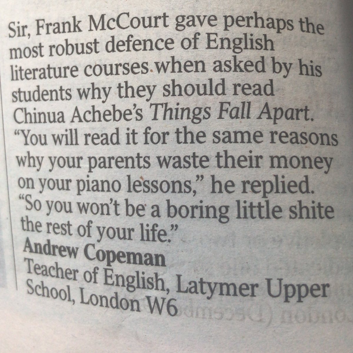 Why you should study English lit.