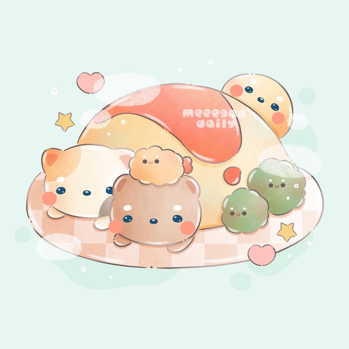 ミニピンさんボステリさんアメコさんのポンポンドール♪