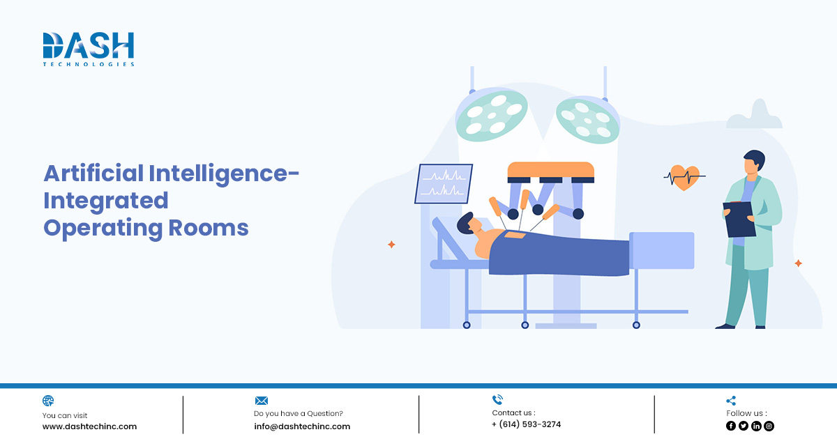 dashtechinc's tweet photo. Artificial Intelligence-Integrated #OperatingRooms!
Our partnership with leading #medicaldevice #companies has enabled the rollout of high-quality products in shorter time frames while maintaining regulatory compliance. LET’S TALK: https://t.co/E2qW12T4BI https://t.co/H98O9F92oo