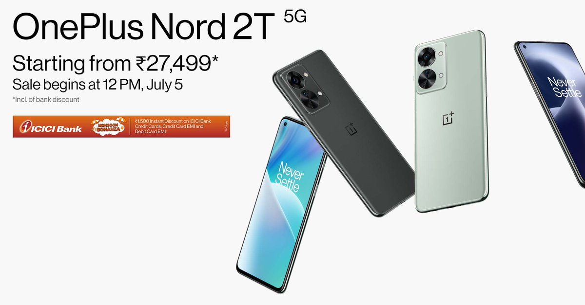 OnePlus_IN's tweet image. *Mic drop* 🎤
#OnePlusNord2T 
Get notified: onepl.us/3tZUCSd