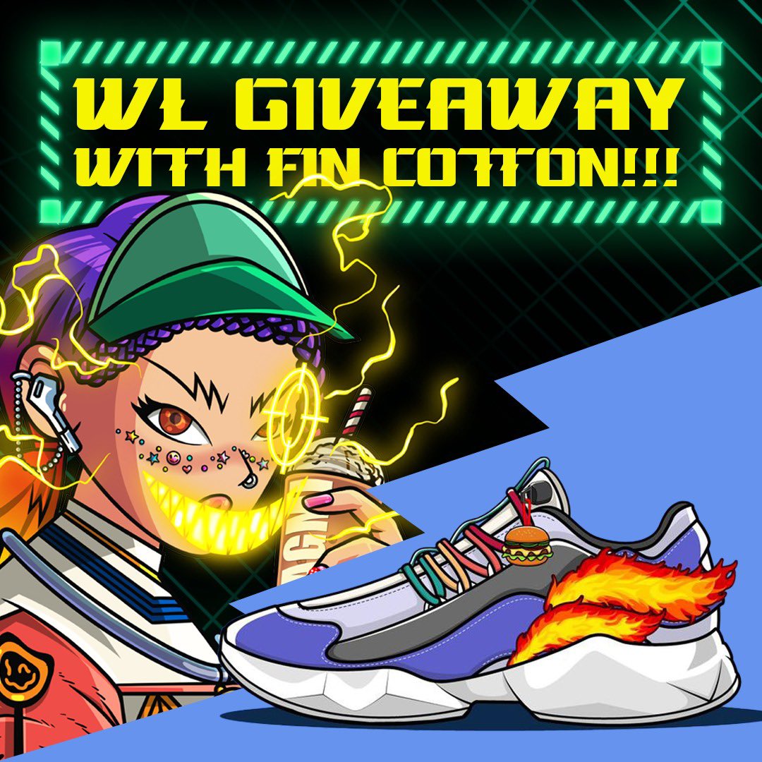 🚀Free Mint Giveaway🚀

1️⃣FOLLOW 
@FinnCottonNFT
 and 
<a href="/KoolkeedzNft/">Koolkeedz</a>

2️⃣ RETWEET + ❤️
3️⃣TAG 5 NFT friends!
4️⃣ JOIN BOTH DISCORDS
⏰24 HOURS⏰