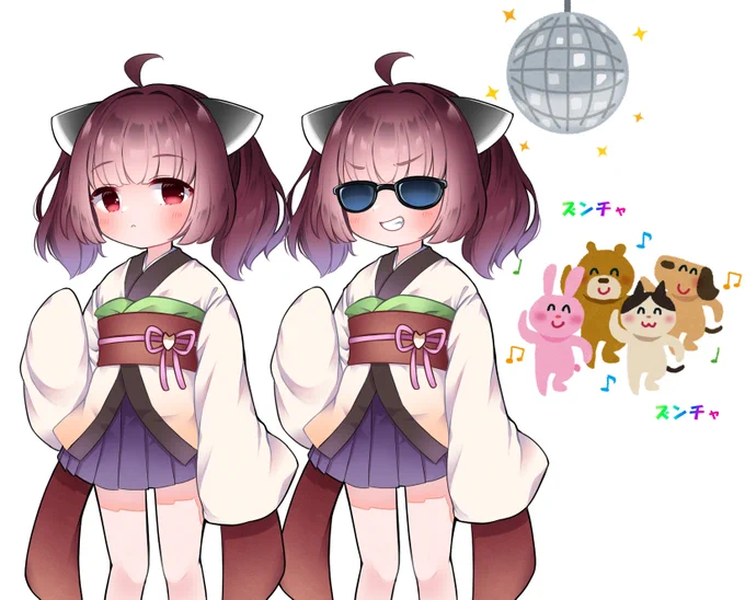 東北きりたん立ち絵制作中。
PSDtool対応予定で、いろんな表情作れます。 