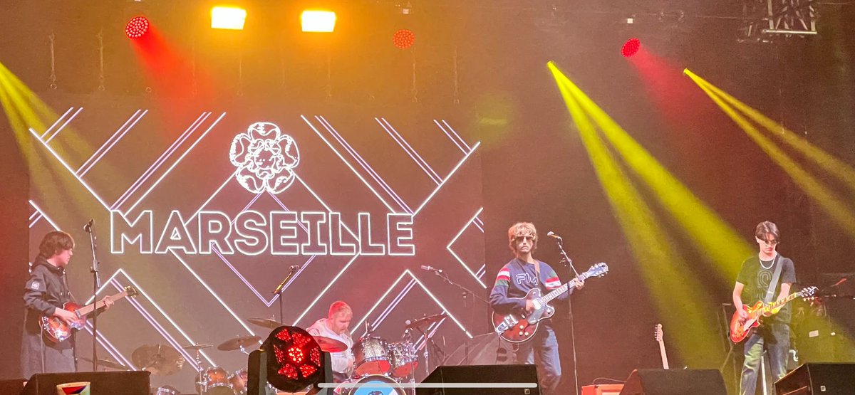 Spray3Rachel's tweet photo. That’ll do nicely @marseilleband you smashed it at @silverstone @F1 🏎
I’m feeling proud 🤩 #nameupinlights #indie #indiemusic #britpop #smashedit https://t.co/dvHUTQx5XA