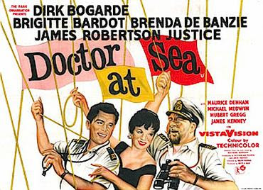 daveainsworth63's tweet photo. Film of the day - Doctor at Sea (1955) Produced by the remarkable Betty Box, this comedy stars Dirk Bogarde, Brigitte Bardot, James Robertson Justice and the brilliant Joan Sims @TalkingPicsTV 4.10pm #JoanSims #BettyBox #DorkBogarde https://t.co/tZg9VrDS7j