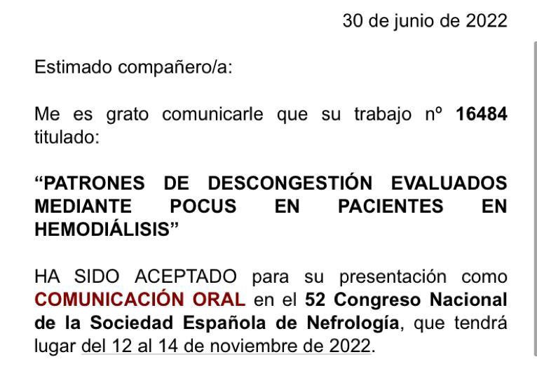 Tubulocentric's tweet photo. #Phenotyping congestion, #decongestion patterns using #POCUS in #HD patients and our creatinine alert system and #AKIcode. Coming soon at the #Senefro22 @SENefrologia @CardioRenalSEC @bover_j @jmanriquees @mf_slon @CastanoItxi @JordiSolerM @hgermanstrias @ArgaizR @NephroP https://t.co/WdJWElRYxR