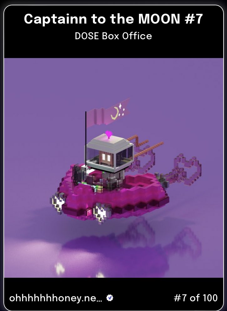 Checkout Captainn to the MOON from collection DOSE Box Office on @ParasHQ

#paras #cryptoart #digitalart #tradingcards paras.id/token/x.paras.…