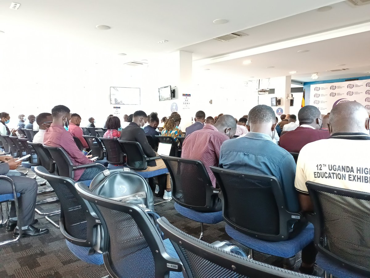 HAPPENING NOW at <a href="/UCC_Official/">UCC</a>: The launch of Cyber Stars Competition. Over 250 university students are participating in this competition with an aim to provide a virtual space for students to learn more about cyber security. <a href="/UCC_ED/">Hon. Nyombi Thembo</a> 
#ChimpReportsNews