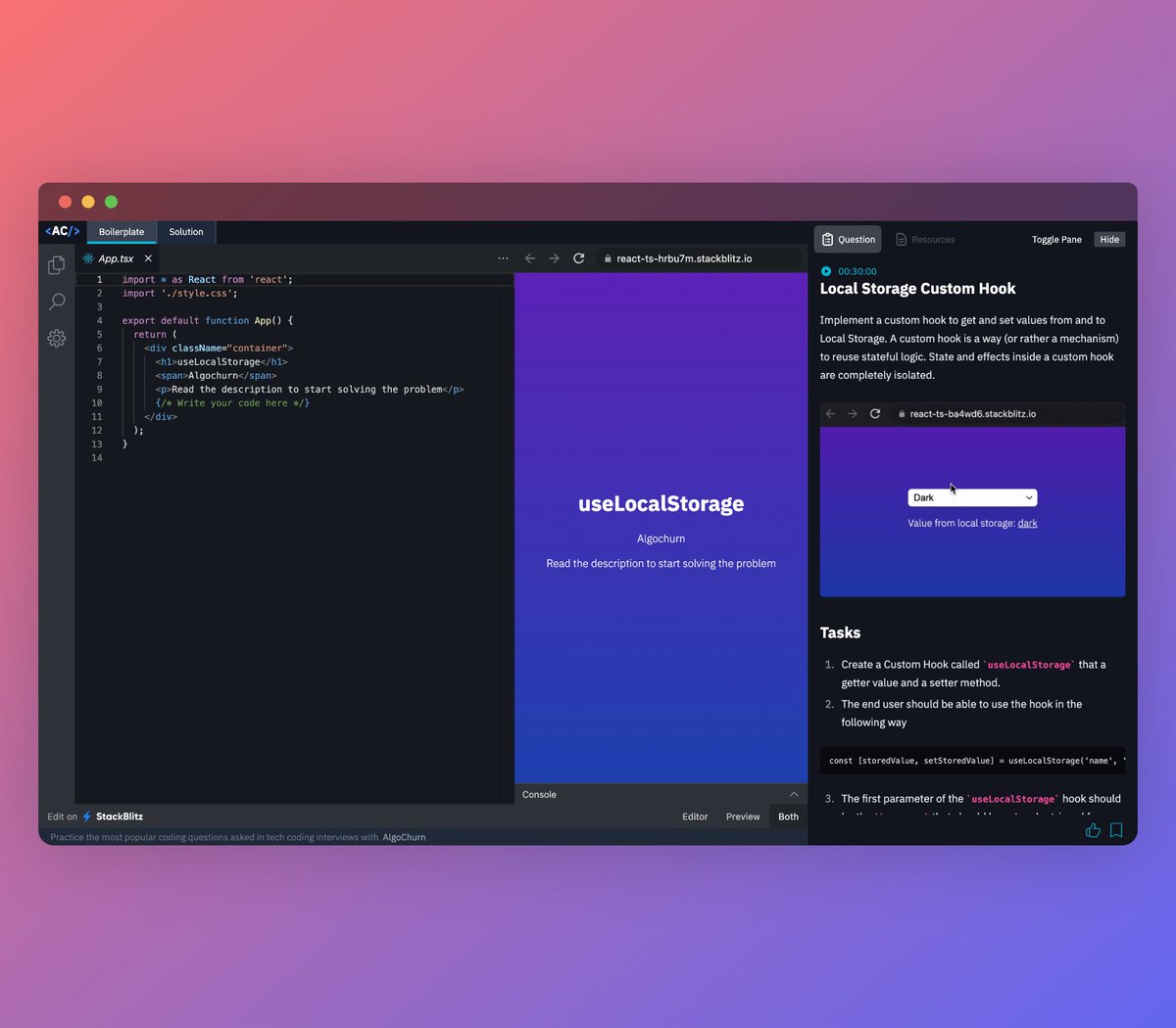 mannupaaji's tweet image. Improved the look of the boilerplate a bit 😉

algochurn.com/frontend

#javascript #stackblitz #FrontEnd