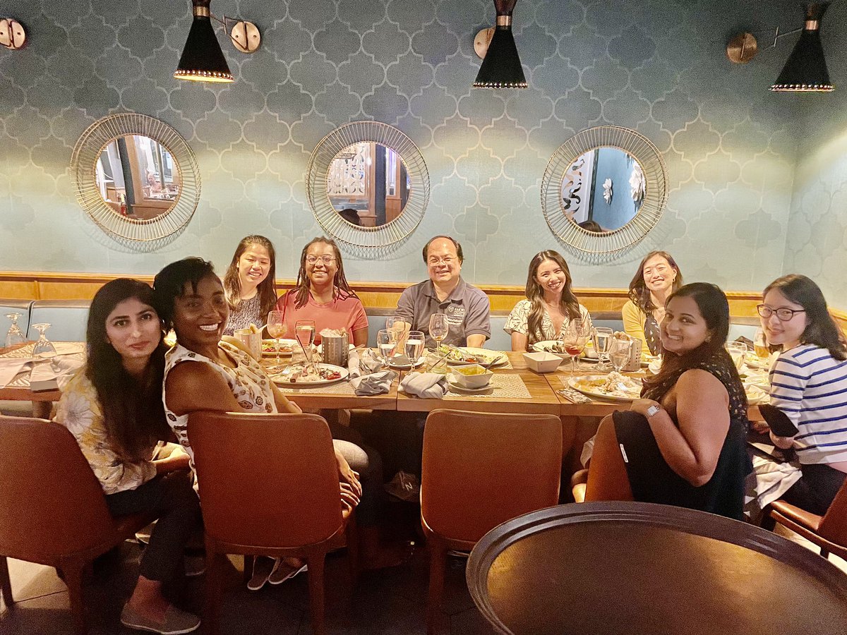 Emory Endocrinology Program Dinner with the new fellows before starting July 1! Welcome Joi and Crystal to Emory!  @vtangpricha