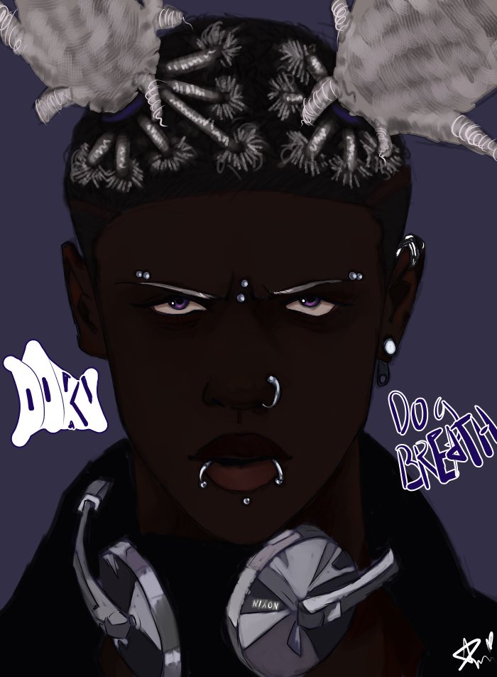 Amisalami_art's tweet photo. My oc Doku https://t.co/yaBTIJoh5L