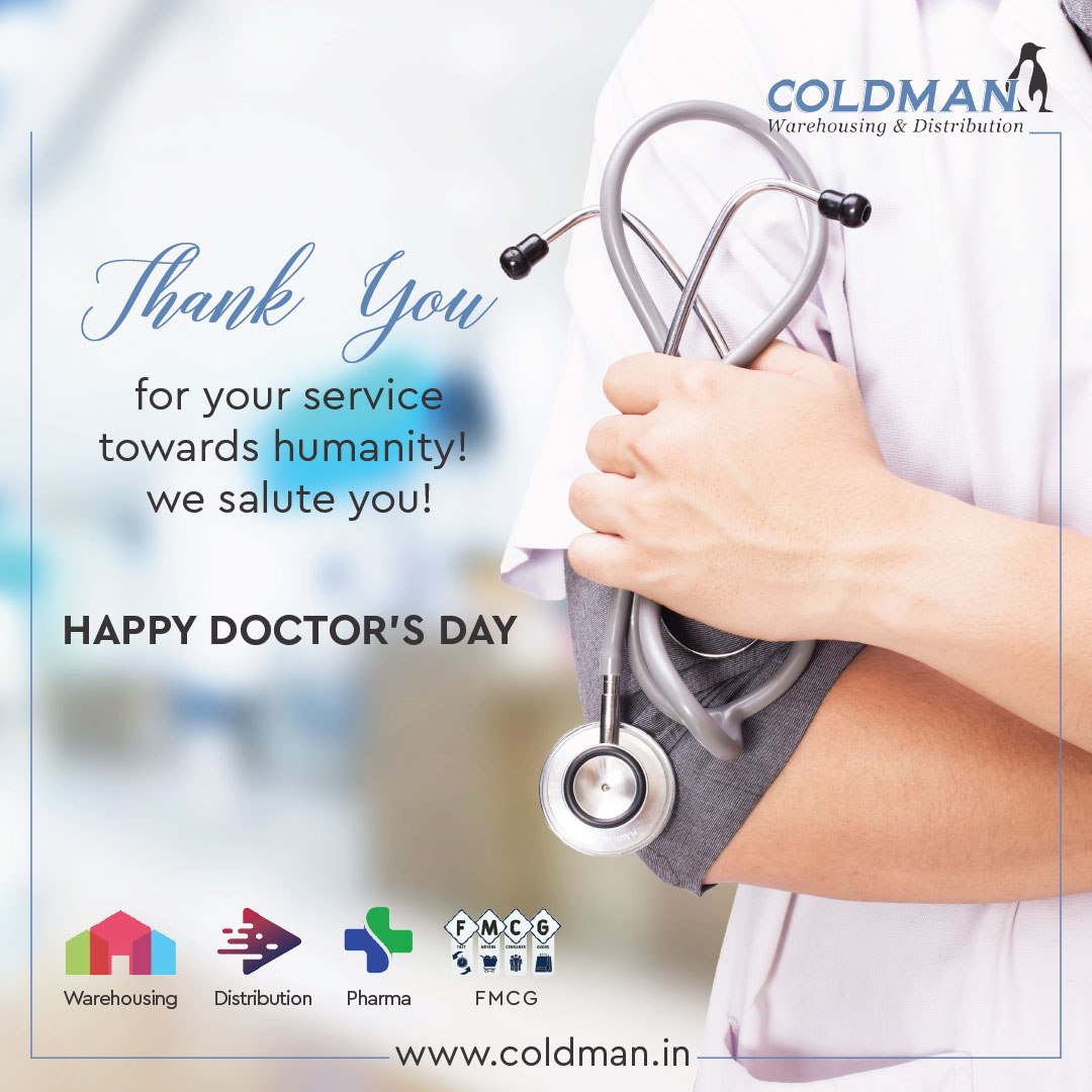 info_coldman's tweet photo. Happy Doctor’s Day!! from team https://t.co/AAIJIW0jfl
Medicines cure our body but a good doctor cures us from within! Thank You for keeping us healthy during the pandemic.
-WHO compliant Storage, Distribution for Healthcare Products
#DoctorsDay #coldman #ColdmanLogistics #pharma https://t.co/gMtctRj2QY