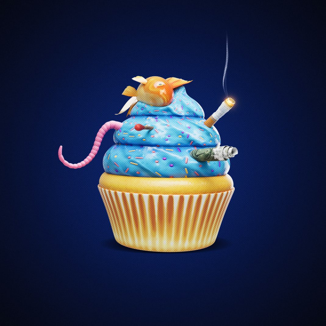 Alright. I love engagement and I want more followers. Follow me and <a href="/Sea_Eoh/">Dustin 🧊</a> + RT. 1 winner will get both cupcakes. Picking tomorrow. 

<a href="/DegenApeAcademy/">Degenerate Ape Academy</a> <a href="/DegenTrashPanda/">Trash Panda Penthouse</a>