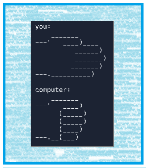 Day 4: Learning Python - Rock, Paper, Scissors replit.com/@TessGrava/Day… 

#100DaysOfCode
