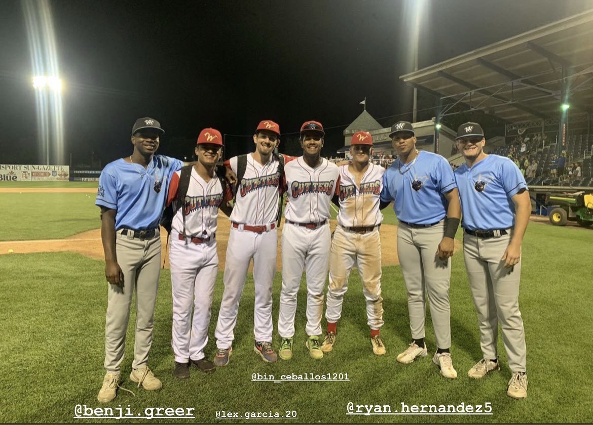 SanJacRaven43's tweet image. That’s a log of Gator in one @mlbdraftleague picture! @Flash10Greer @TheJJSanchez_10 @lex_garcia20 @20_sabin @Shibleyyy @RyanLH555 @m_tieding
