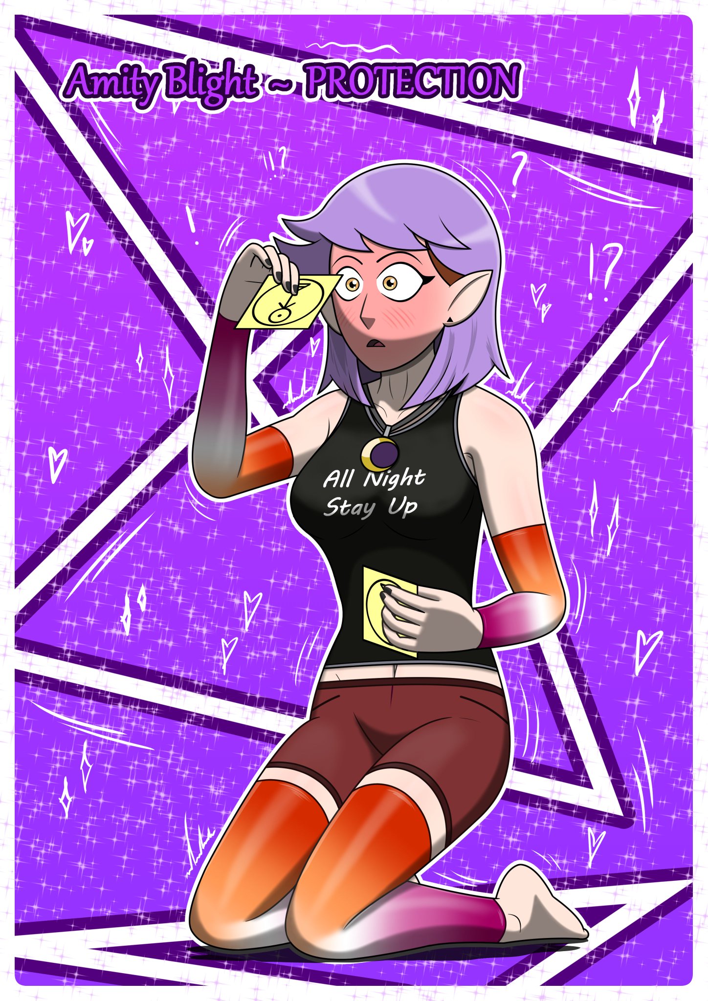VizzurArt ‍ on X: Amity Blight - Protection More and New Video Art:  t.cob8Z7PYIBej Retweets are appreciated :) TheOwlHouse  TheOwlHouseSeason2 theowlhousefanart TOH tohfanart AmityBlight  AmityBlightFanart elf art drawing ...