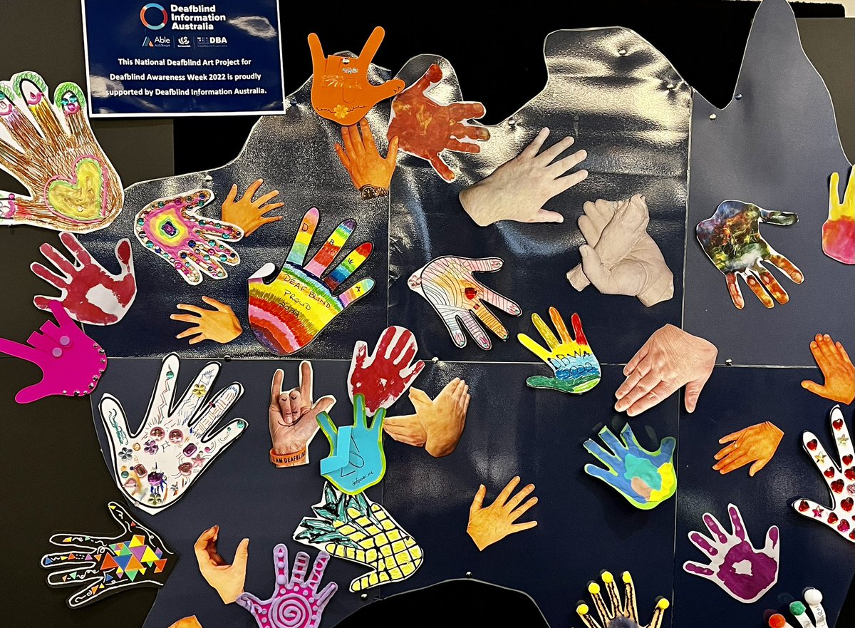 A/Prof Lauren Ayton (@drlaurenayton) on Twitter photo <a href="/AbleAus/">Able Australia</a>โs awesome art therapist Claire got us all involved in a piece to celebrate #deafblind awareness week at #AusDBconf2022. Fun! <a href="/AbleAus/">Able Australia</a>โs awesome art therapist Claire got us all involved in a piece to celebrate #deafblind awareness week at #AusDBconf2022. Fun!