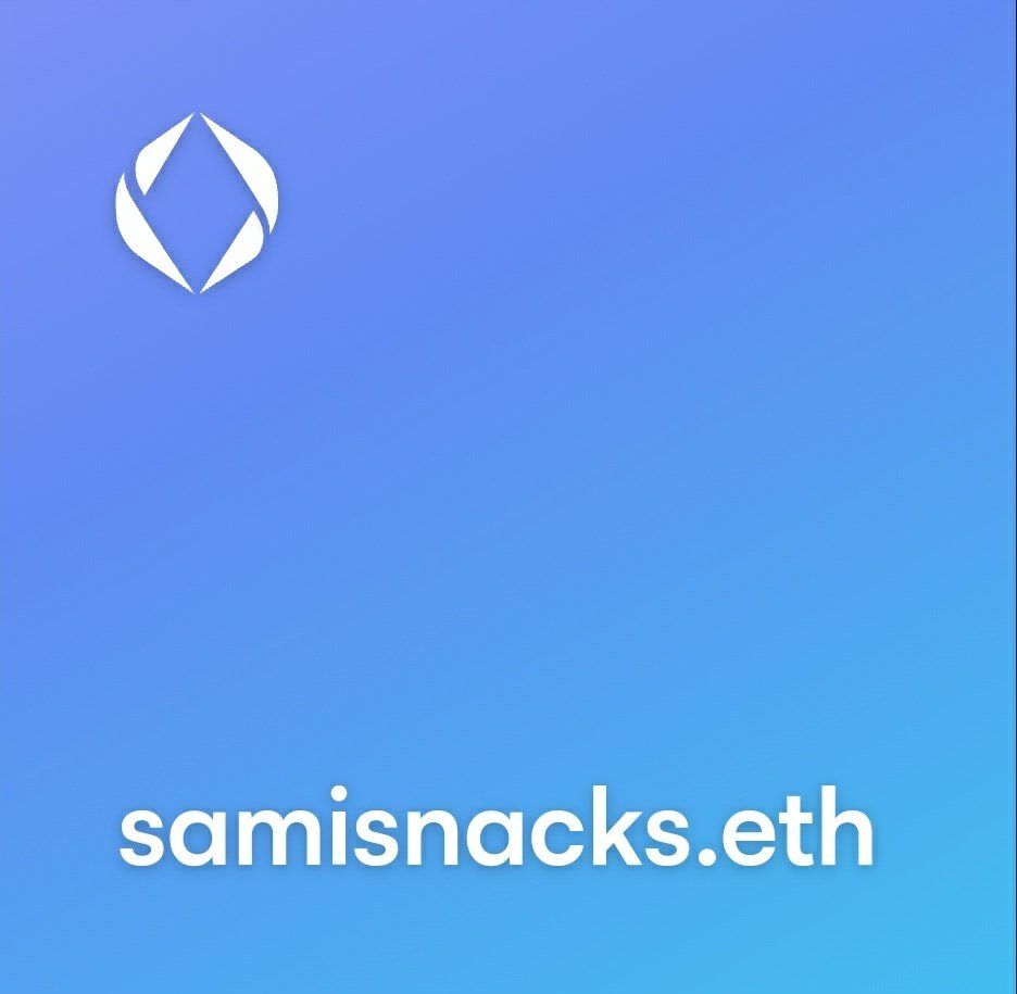 SamiSnacks.Eth tweet media