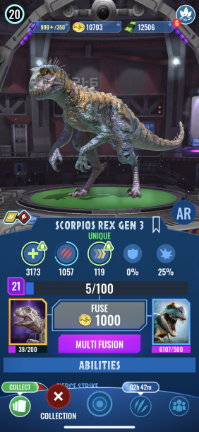 #JurassicWorldAlive #JWA4thYearAlive