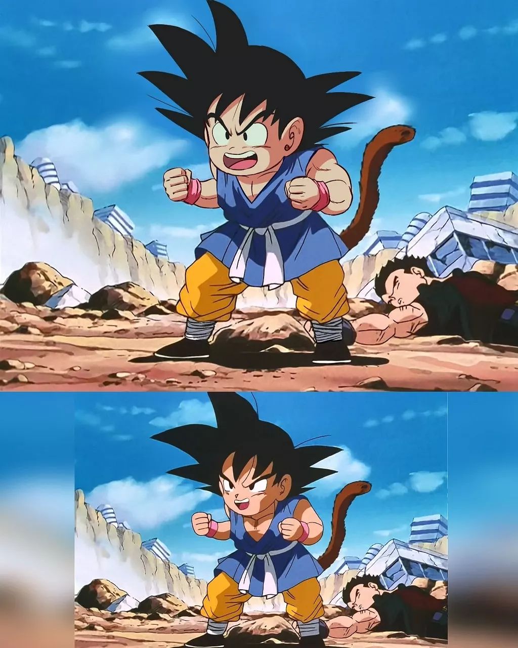 D. Ball Limit-F - Goku e seus maravilhosos filhos. Por