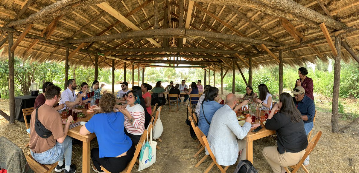 PAUTAAC's tweet photo. Gran cierre para el 2º día de @Falling_Walls a propósito del tema: Salud planetaria. 
Visitamos las chinampas de Xochimilco donde las familias campesinas siembran agroecologicamente: agricultura sustentable que contrarresta la crisis climática. 🌎
#FallingWallsEngage #HubMexico https://t.co/8cvpXbr8S2