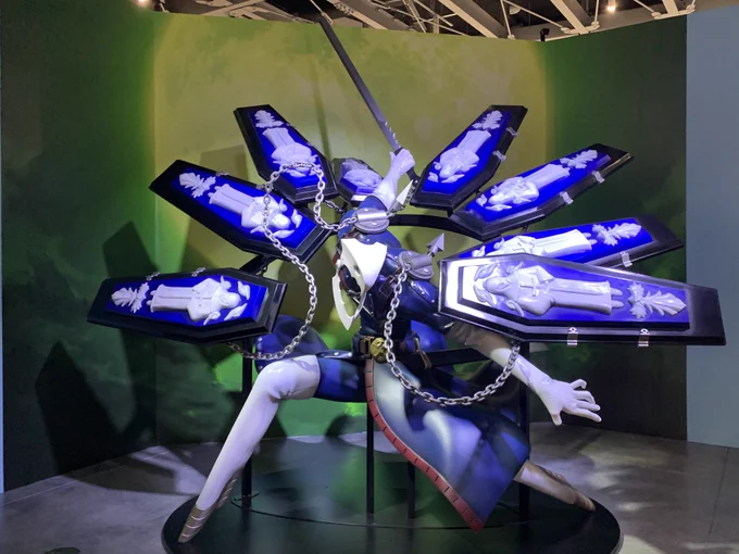 実物大のペルソナたちもかっこよかった!!かっこいい!! 