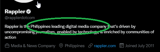 Cyb3rNomad's tweet photo. @rapplerdotcom @maracepeda Self problaim ba mga unggoy? lol https://t.co/6Ur4jX8noI