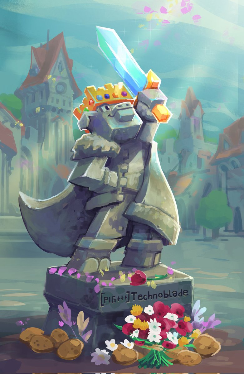 Thost on X: FUCK CANCER TECHNOBLADE NEVER DIES #TechnoSupport / X