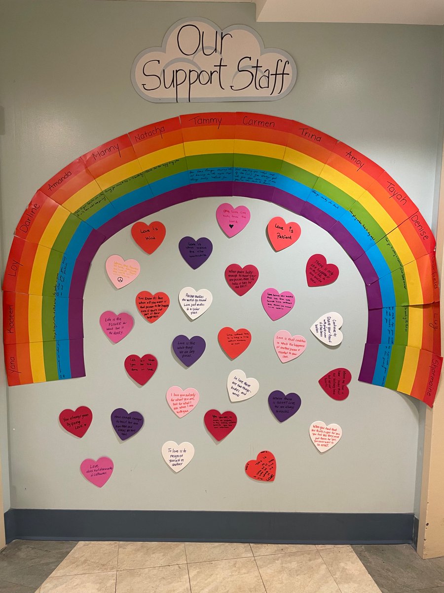 Infill5nypbmh's tweet photo. Happy belated support staff week at Infill 5 !! We appreciate all our support staff members…

Always challenging eachother to be a rainbow in another persons cloudy day …🌈☁️🩺 https://t.co/NIkJOrRhNF