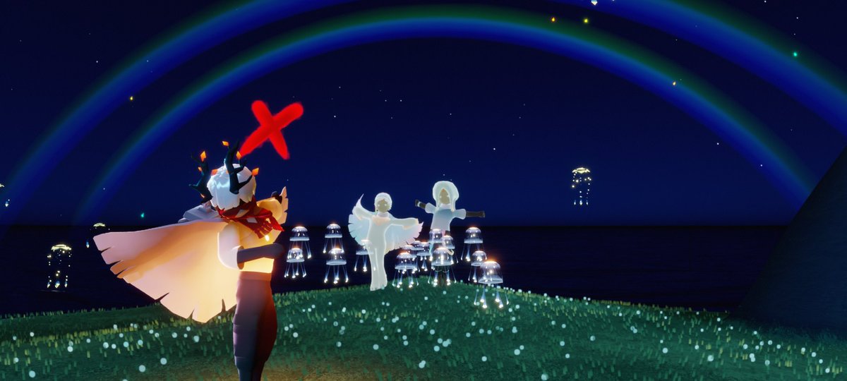 rykonly's tweet photo. ヽ(`⌒´メ)ノ❌
#sky星を紡ぐ子どもたち
#SkyChildrenOfTheLight
#thatskygame
#DaysofRainbow 🌈 https://t.co/H6o20gjOgI