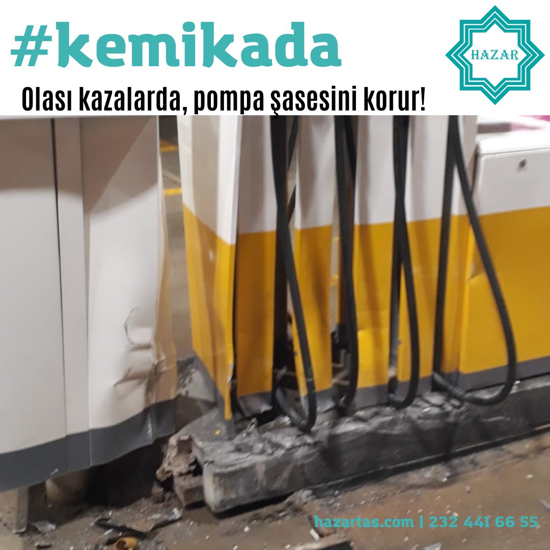Kemikada, üç parçalı yapısıyla çarpma anında aralarındaki boşluk sayesinde darbeyi emer, pompa şasesini korur!

#kemikada #akaryakıtpompaadası #aytemiz #shell #petrolofisi #bp #opet #aygaz #ipragaz #lukoil #sunpet #total #milangaz #akaryakıtistasyonu #heristasyonakemikada