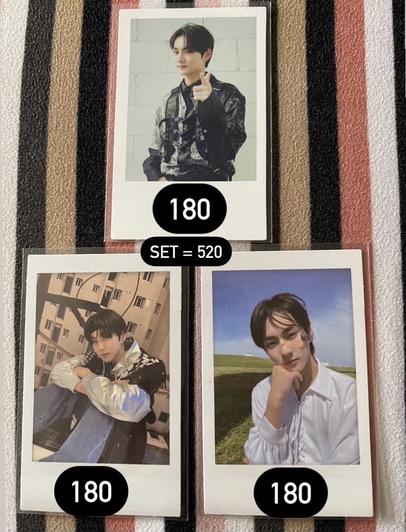 neo_keyart's tweet photo. wts lfb ph

jungwon pola set - ₱520
includes:
jw d:a yet pola
jw d:a no pola
jw 2nd membership pola

can tingi - ₱180/ea 

📍cavite
mop: gcash
mod:s/co &amp; ggx direct 

dm me for condition!! 🫶
🏷 enhypen jungwon ph wts lfb pola set d:a membership kit https://t.co/rd0C1TEd3b