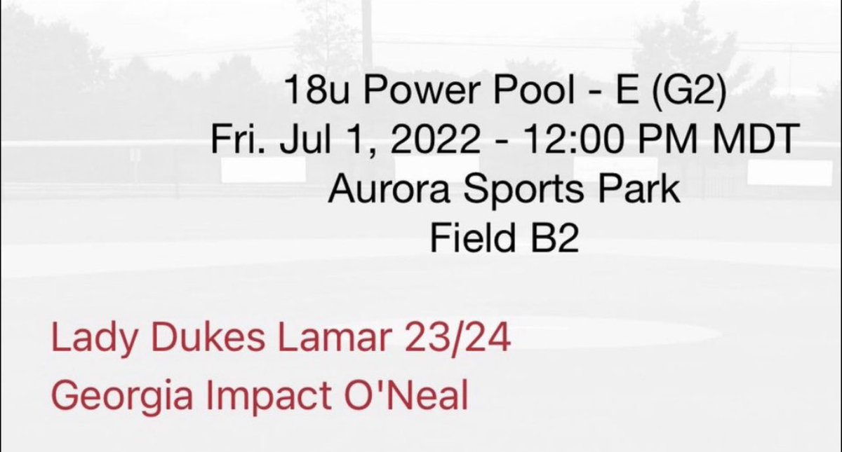Winning Both of our Pool Games Today which means, Bracket Starts Tomorrow Let’s Go! <a href="/LadyDukesLamar/">Lady Dukes Lamar / Burgess</a> <a href="/whatwhitwrites/">Whitney Foster</a> #Colorado #LetsGo