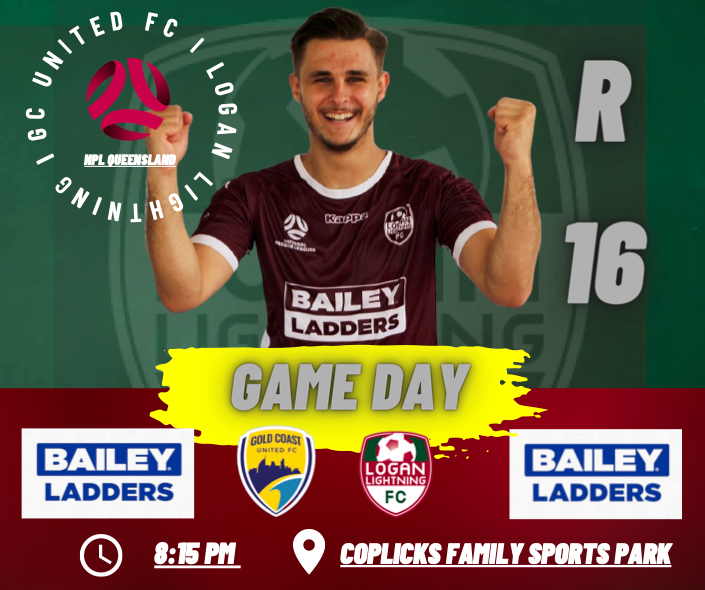 Logan Lightning FC (@loganlightning) on Twitter photo Game Day returns tonight at Coplicks Family Sports Park as our <a href="/baileyladders/">Bailey Ladders</a> NPL Men take on <a href="/gcunitedfc/">Gold Coast United FC</a>   in Round 16. Come along tonight to support the men in action! Game Day returns tonight at Coplicks Family Sports Park as our <a href="/baileyladders/">Bailey Ladders</a> NPL Men take on <a href="/gcunitedfc/">Gold Coast United FC</a>   in Round 16. Come along tonight to support the men in action!